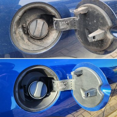 Before & after valet