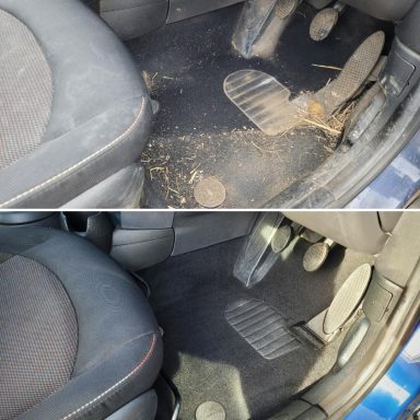 Before & after valet