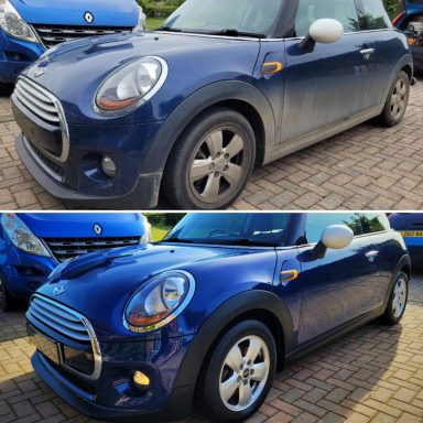 Before & after valet