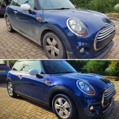 Before & after valet